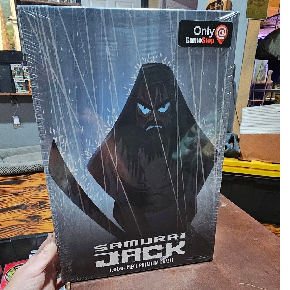Samurai Jack Fury 1000 Piece Premium Puzzle USAopoly GameStop Exclusive New